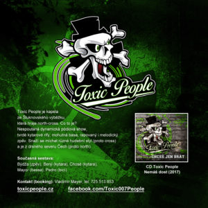 Toxic People s objeví na prestižní CD kompilaci Rock Foreve III